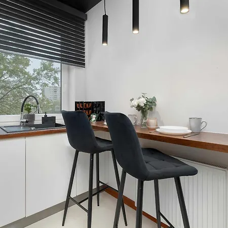 Apartment Modern With Desk And Balcony By Renters Krakau