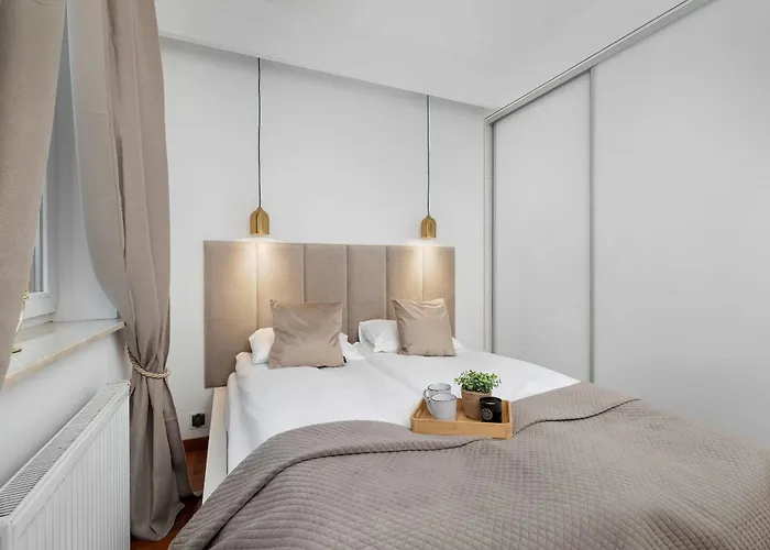 Modern With Desk And Balcony By Renters Apartment *